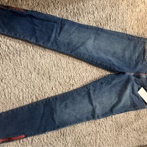 ETIENNE MARCEL Classic Slim Blue Denim Jeans